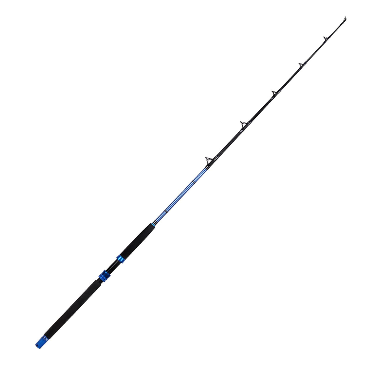 1-Piece 2-Piece Saltwater Trolling Rod Conventional Boat Fishing Pole T9842