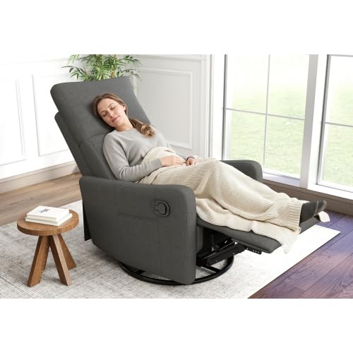 Manual Swivel Rocker Recliner Chair E5797