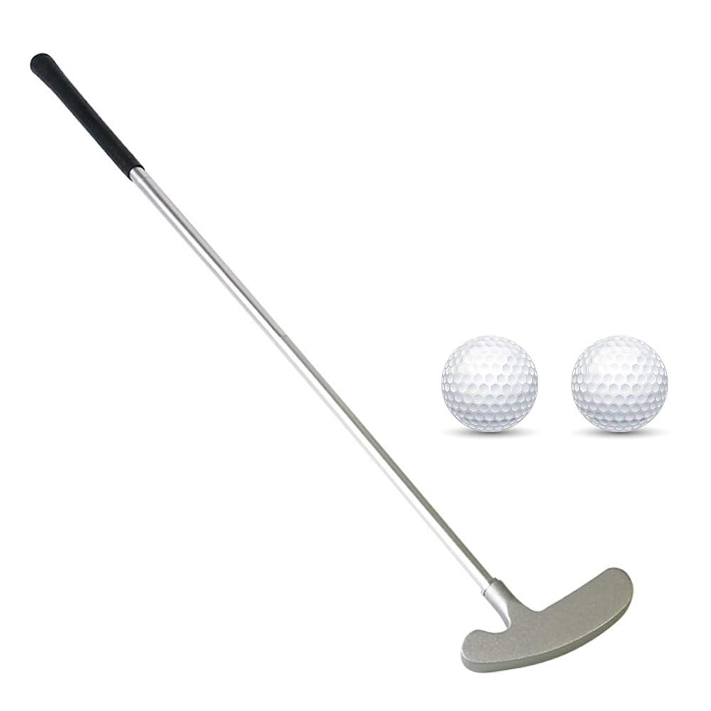 Two Ways Golf Putter with 2 Practice Golf Balls B3954