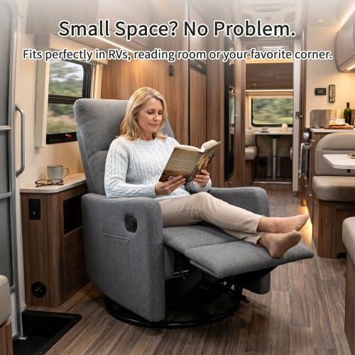 Manual Swivel Rocker Recliner Chair E5797
