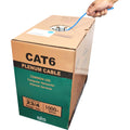 CAT6 Plenum Cable 1000ft Pure Bare Copper 23AWG UTP S73495