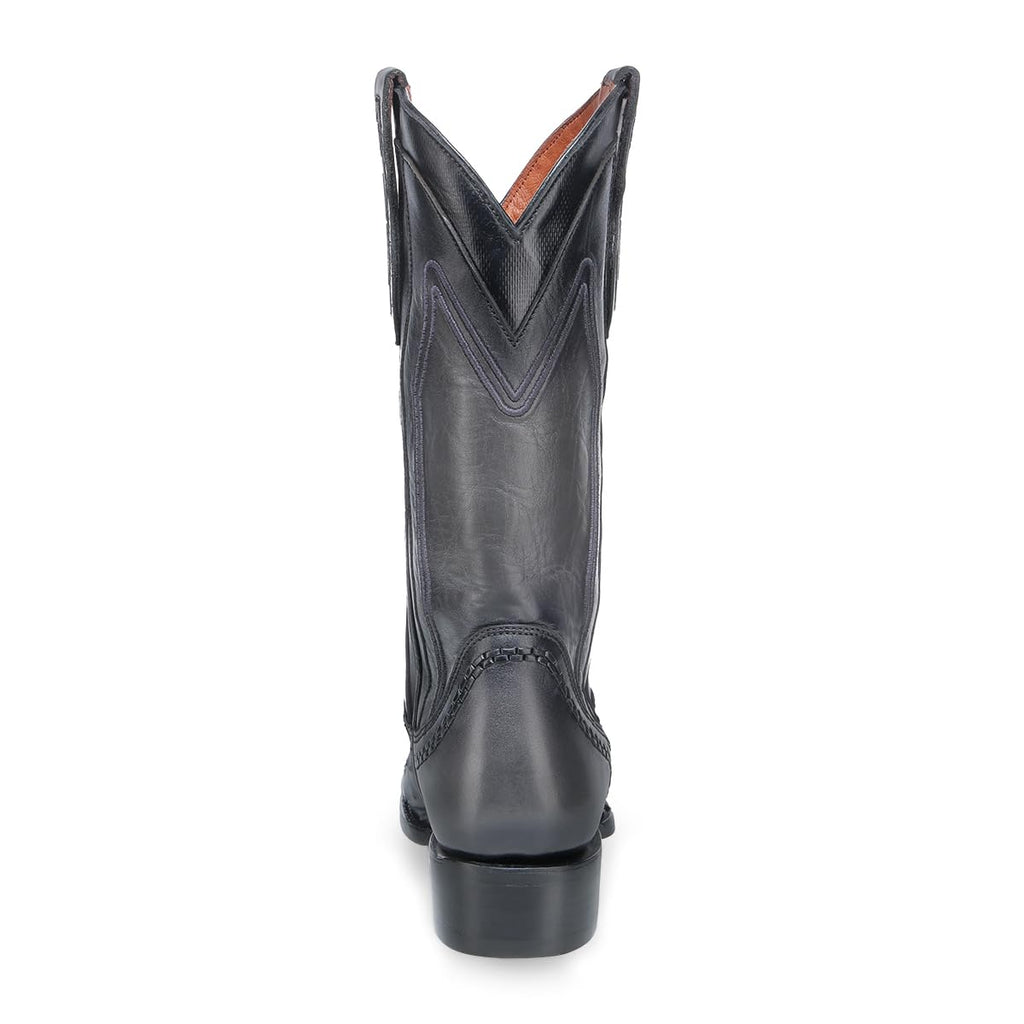 Ostrich Leather Western Boots N3684