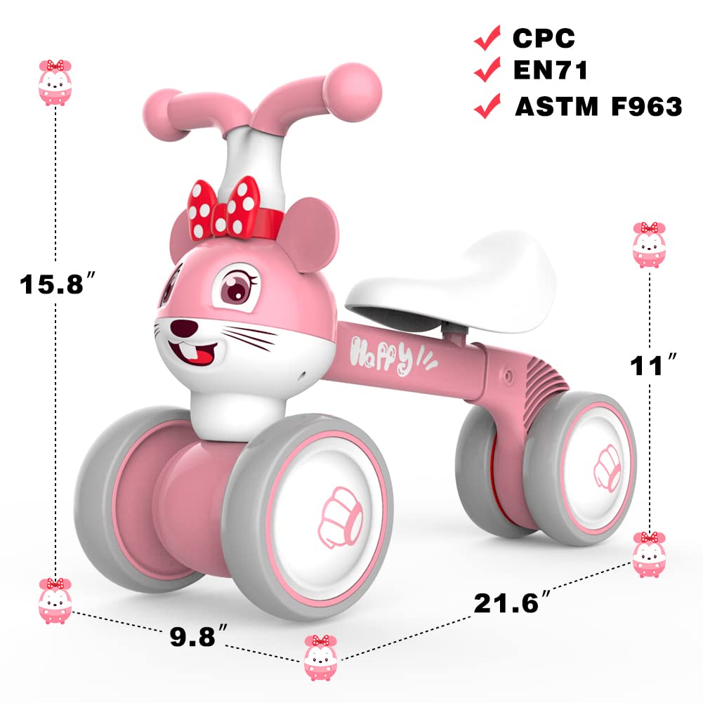 Baby Balance Bike Pink T83791