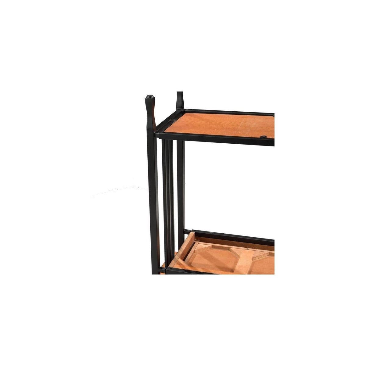 Rustic Two Drawer Sofa Table with Shelf T79302