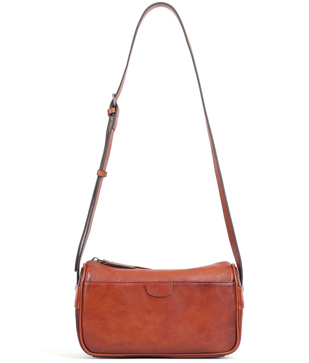 Genuine Leather Crossbody Bag G806