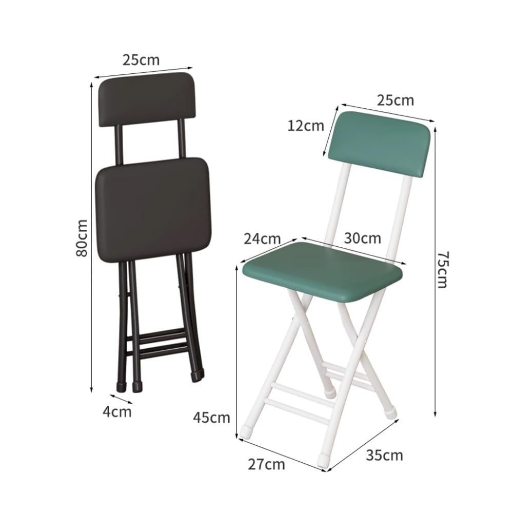 18 Inch Folding Stool with Backrest O6114