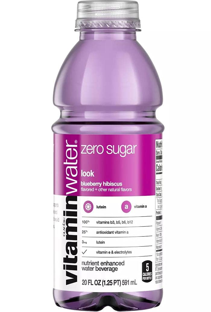 Vitamin Water ZERO Sugar Variety Pack 20 fl Oz Bottles Pack of 12 E753