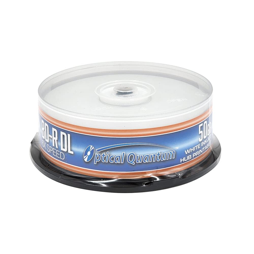 50GB White Inkjet Printable Blu-ray 25-Pack C2274