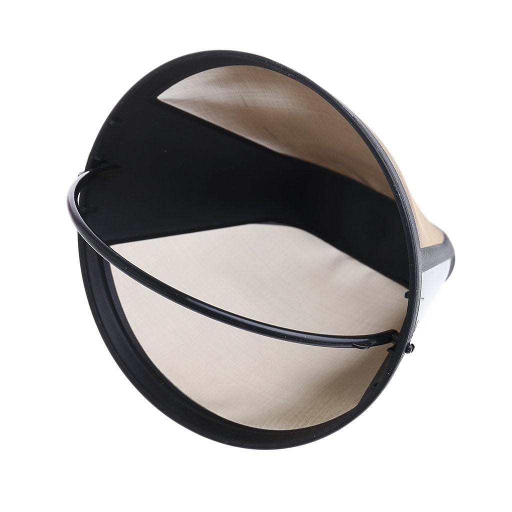 Reusable Cone-Style Coffee Filter 10-12 Cup Gold Mesh Y87058