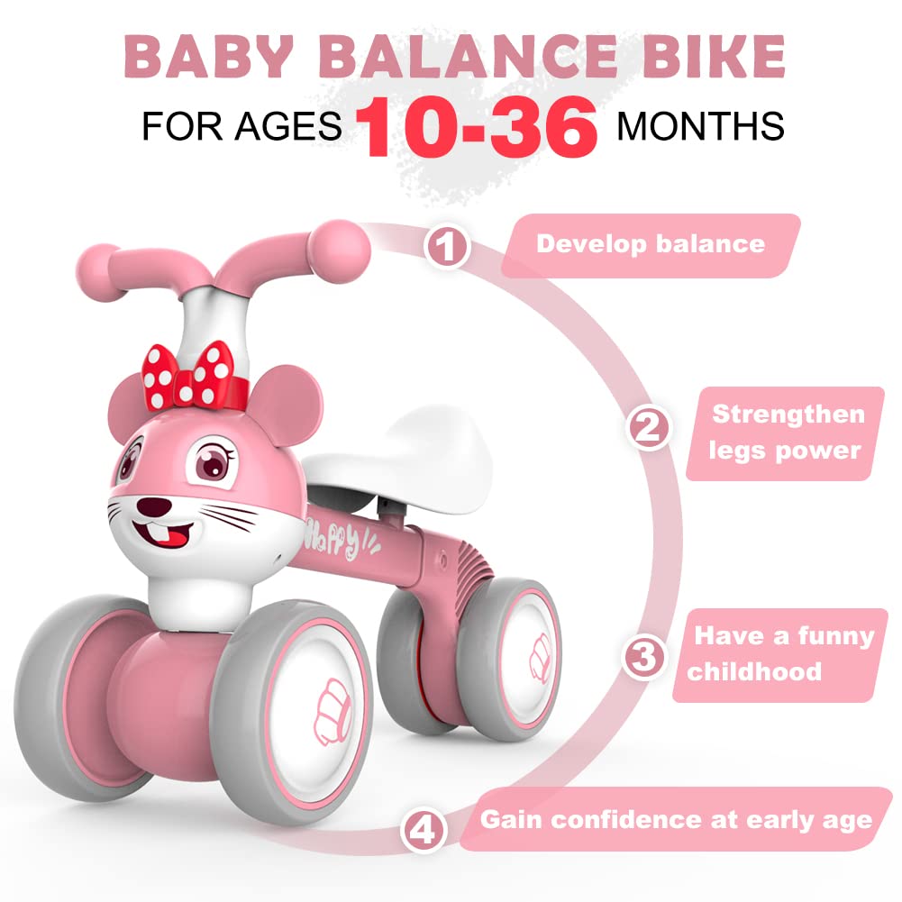 Baby Balance Bike Pink T83791