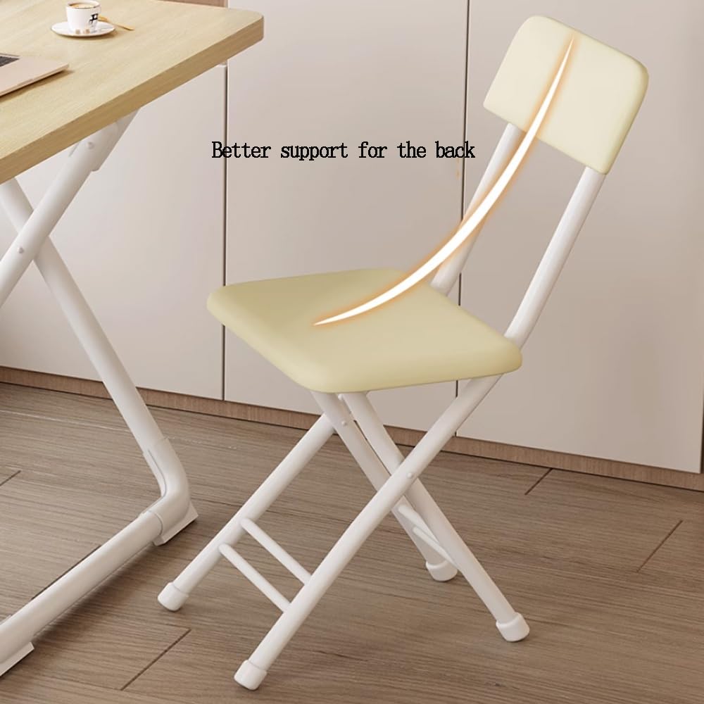 18 Inch Folding Stool with Backrest O6114