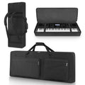76 Key Piano Keyboard Case Bag with 4-Pocket (Black) O88799