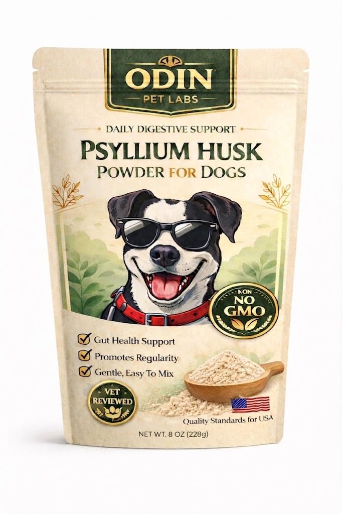 Psyllium Husk Powder for Dogs 9 oz P9073