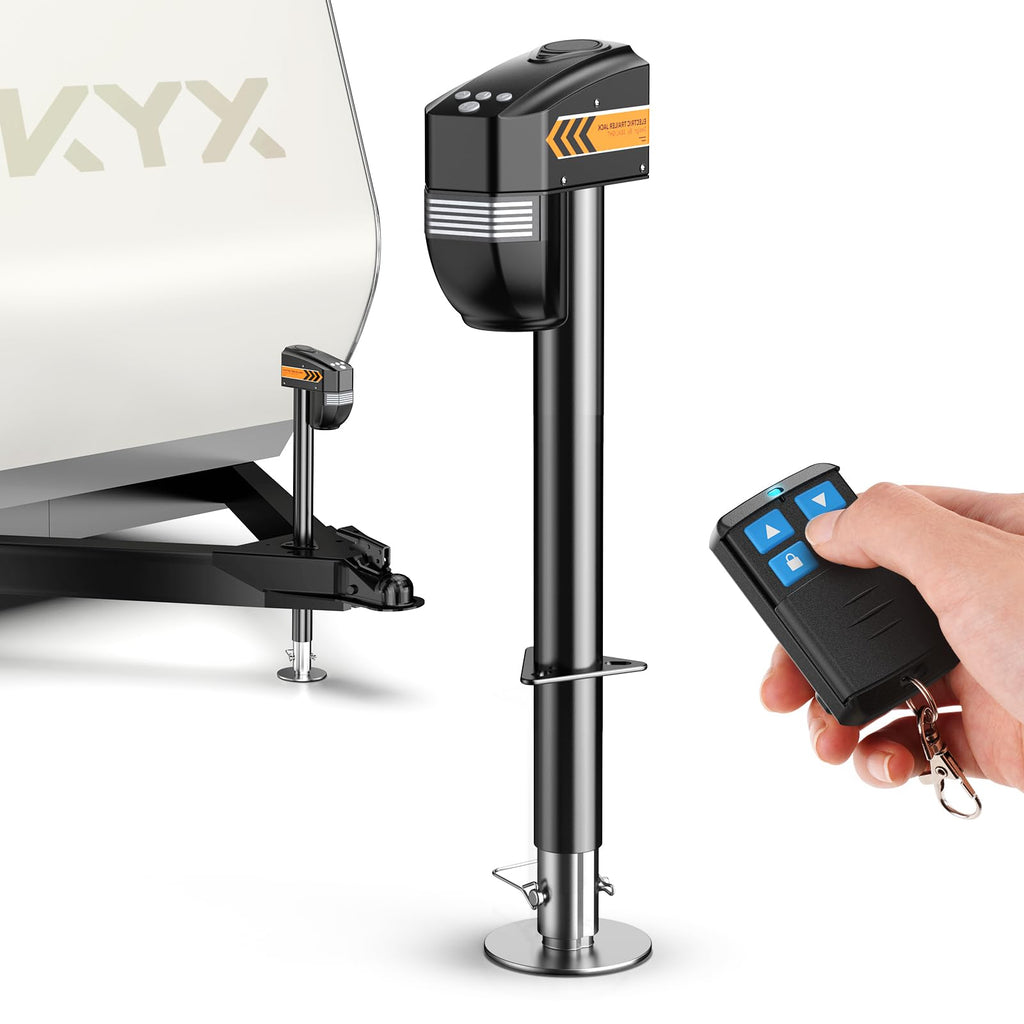 Electric Trailer Jack 5000lbs with Remote L3690