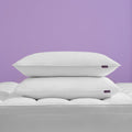 King Size Set of 2 Down Alternative Bed Pillows U350315