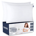 Queen Size Cotton Down Alternative Pillows Set of 2 N524
