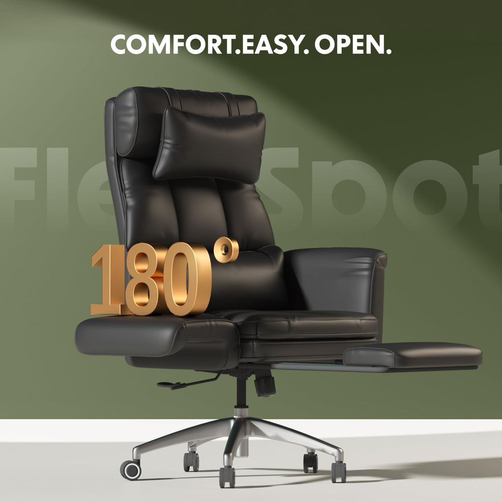 Oversized Brown Convertible Office Chair F958180