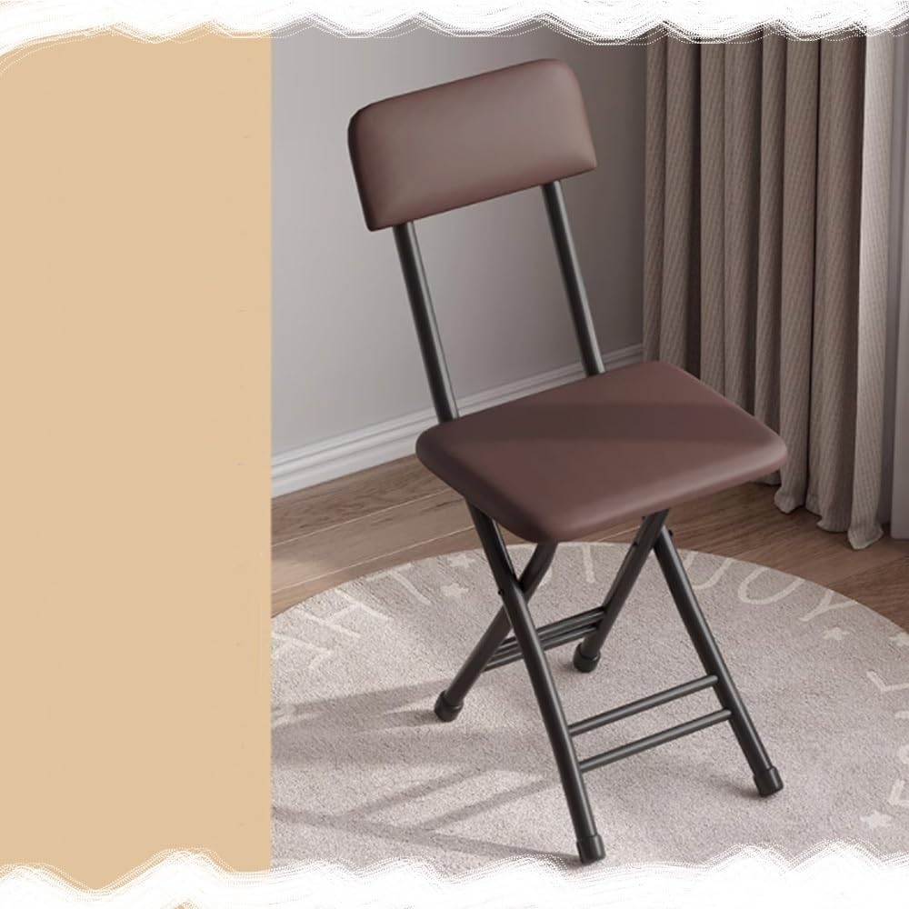 18 Inch Folding Stool with Backrest O6114