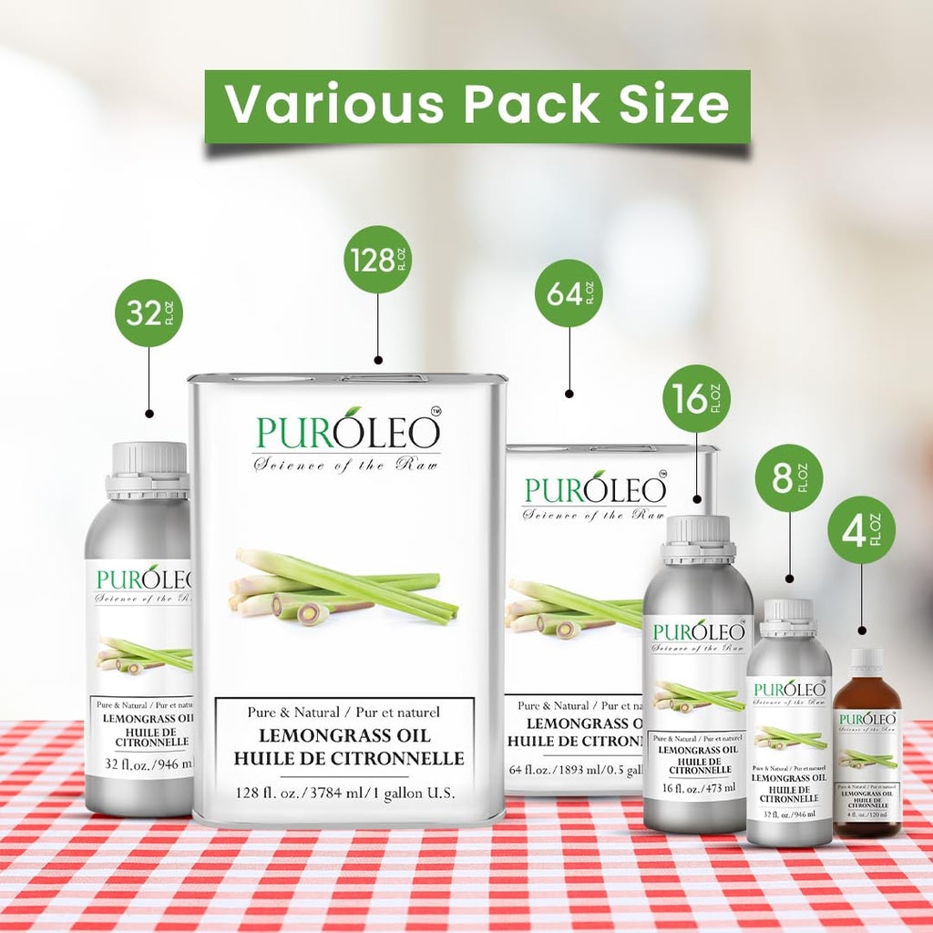 Lemongrass Essential Oil 4 Fl Oz F789311