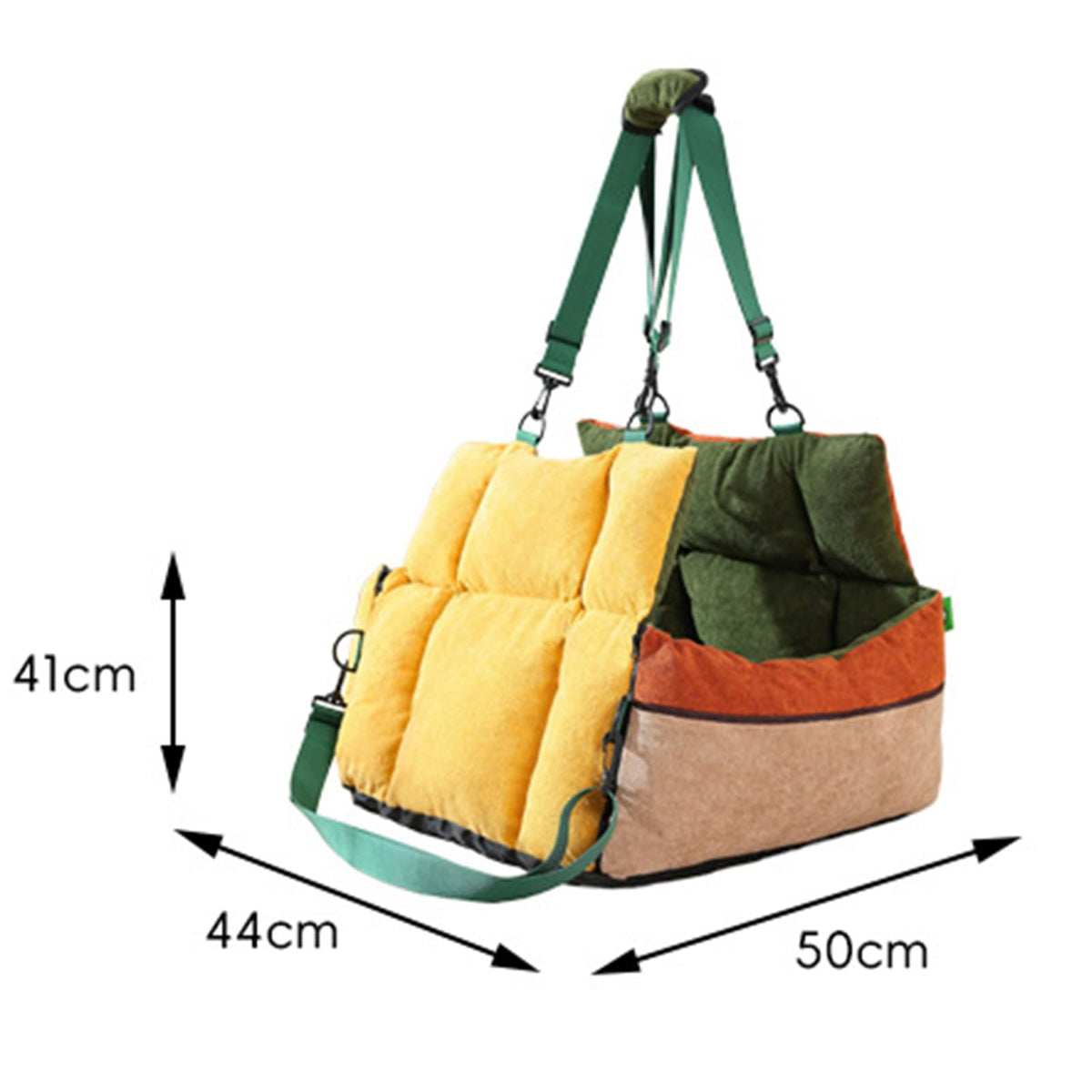 2-in-1 Elevated Dog Car Seat E641498