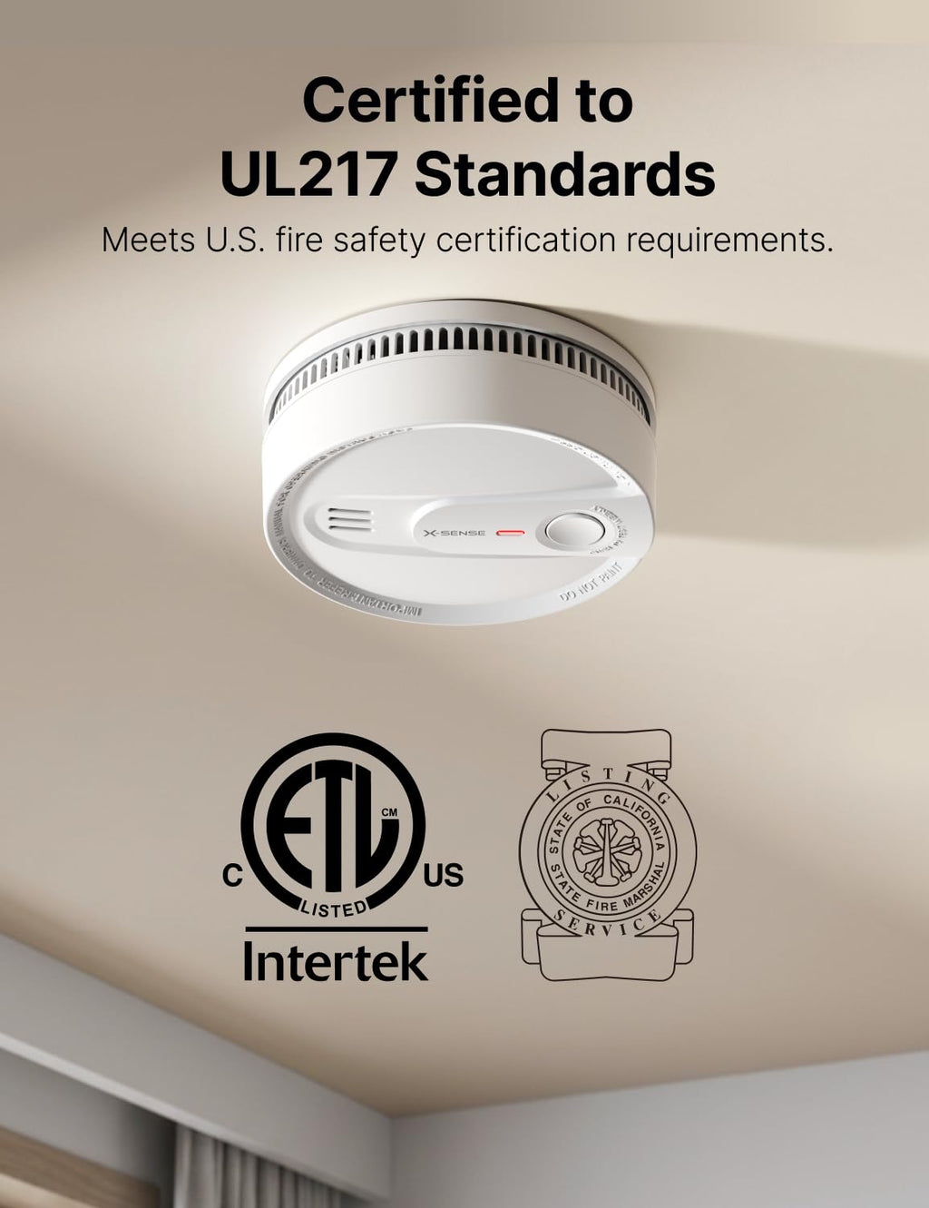 Smoke Detector 10-Year Battery 3-Pack W935058