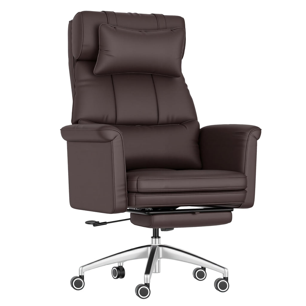 Oversized Brown Convertible Office Chair F958180