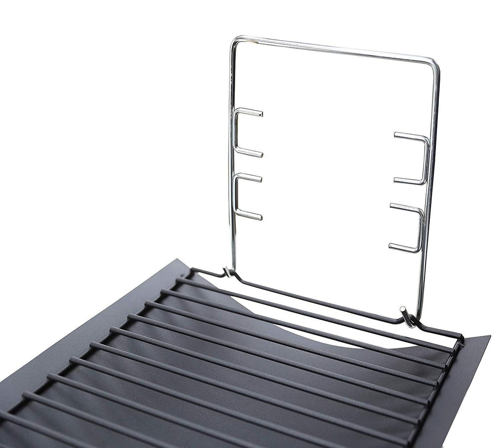 27 Inch Ash Pan Replacement with 2pcs Fire Grate Hangers L435294