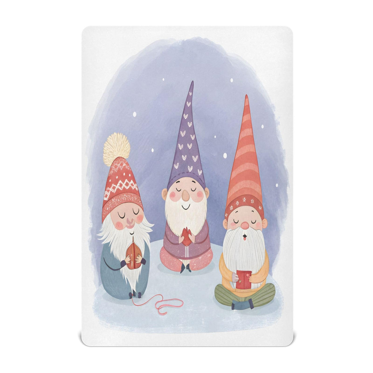Watercolor Crib Sheet 52" x 28" U57833