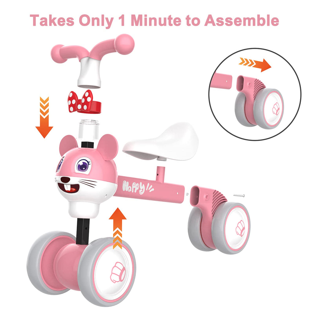 Baby Balance Bike Pink T83791