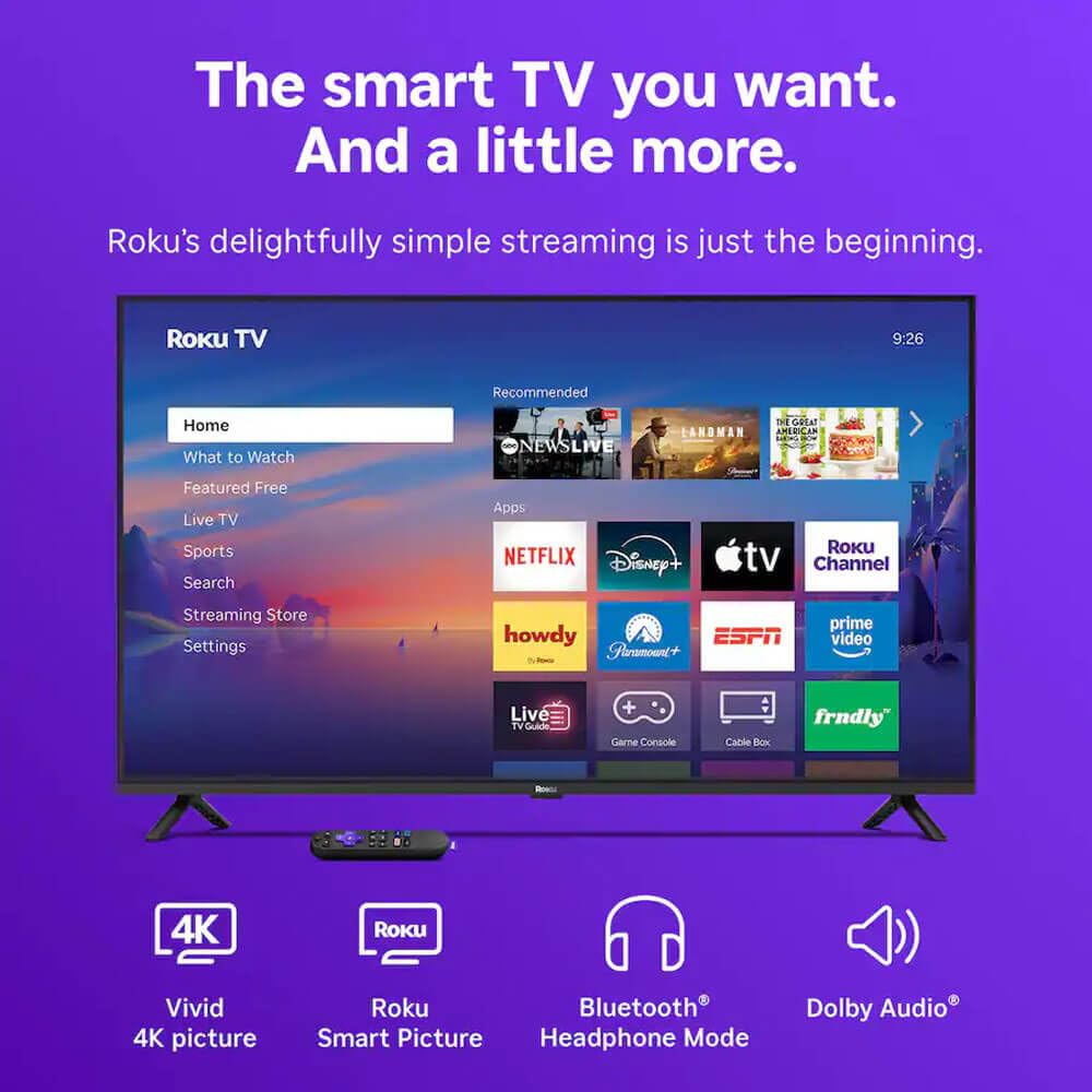 43" 4K Smart TV A80117