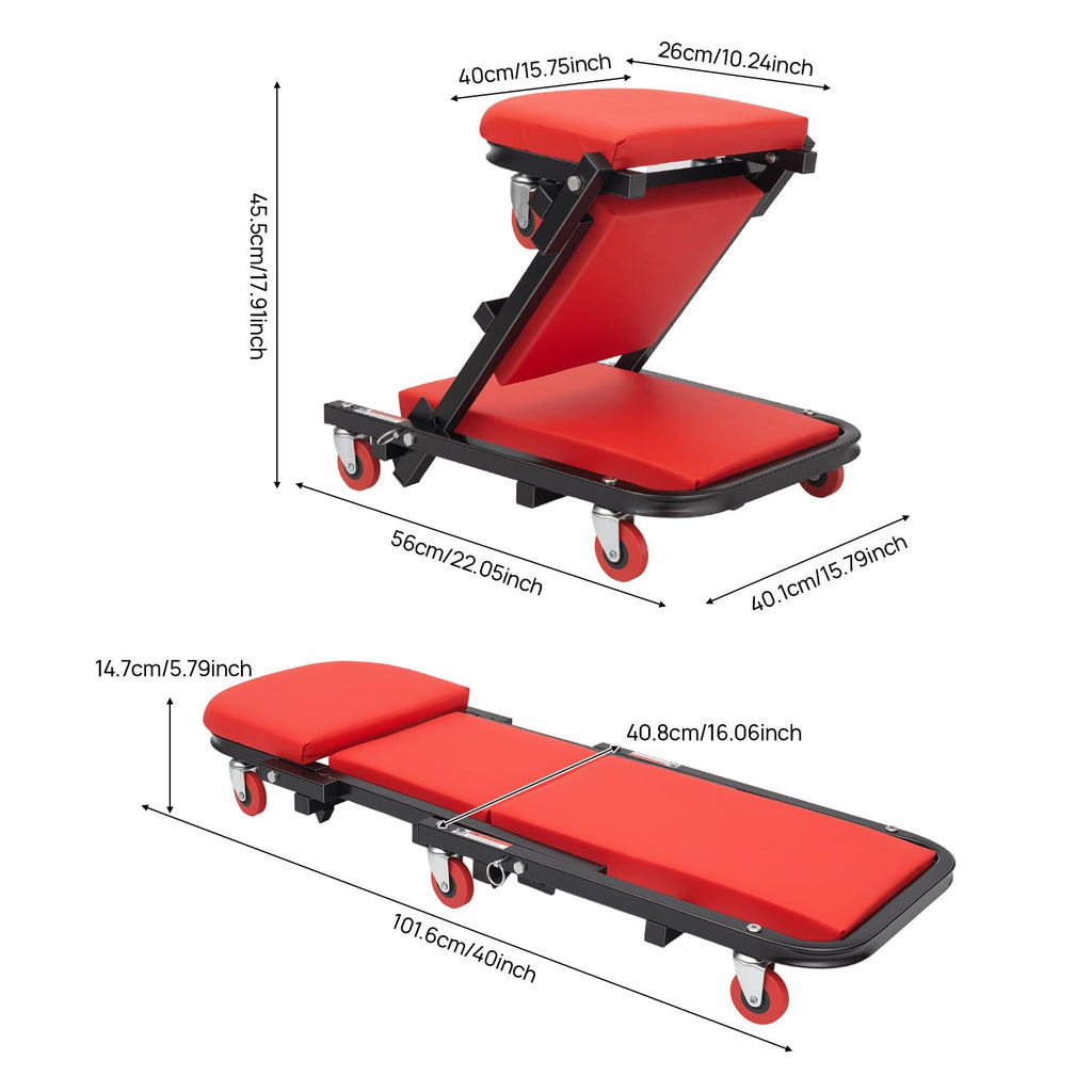 Heavy Duty 2 in 1 Z Creeper Seat D288873