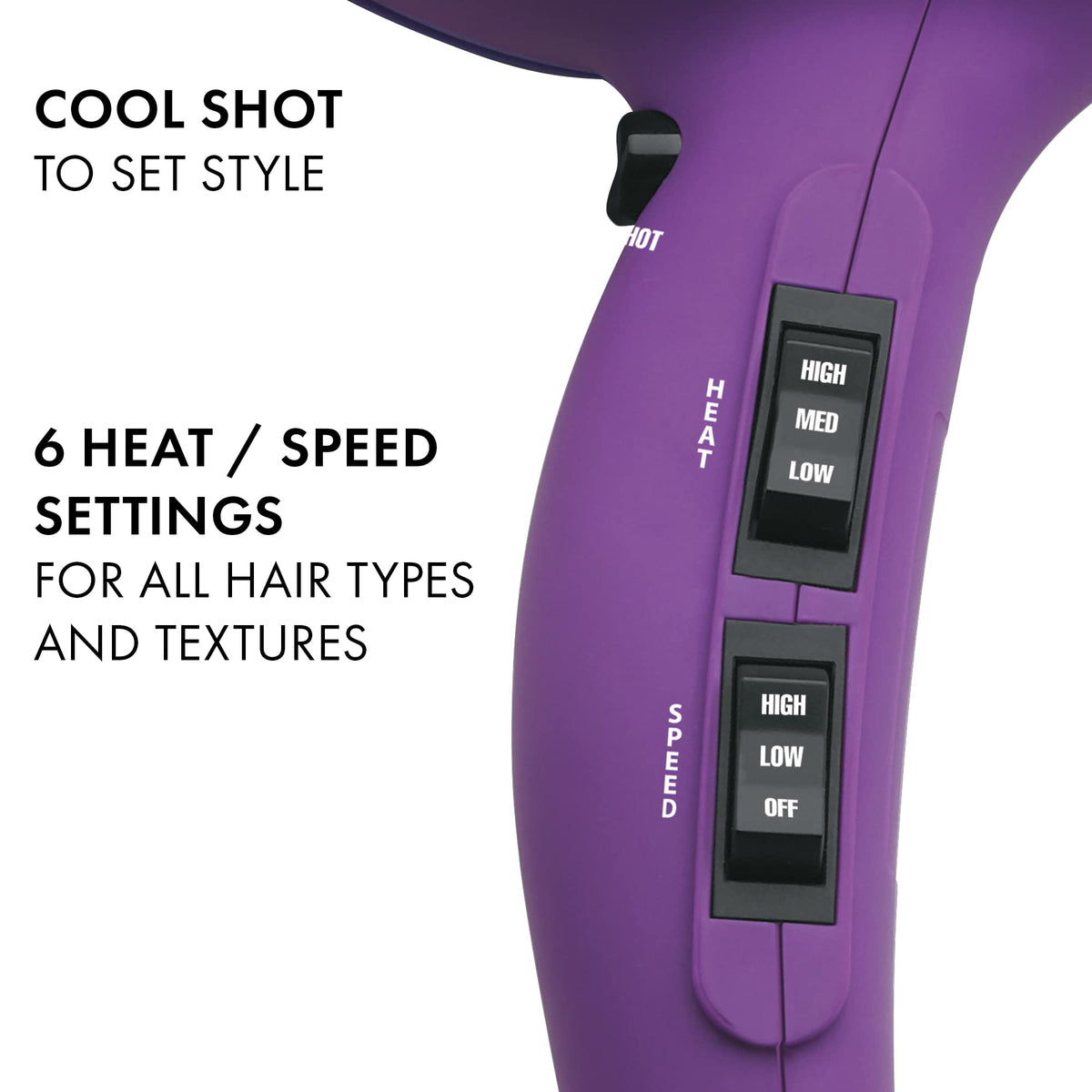1875 Watt Turbo Ionic Hair Dryer Z442