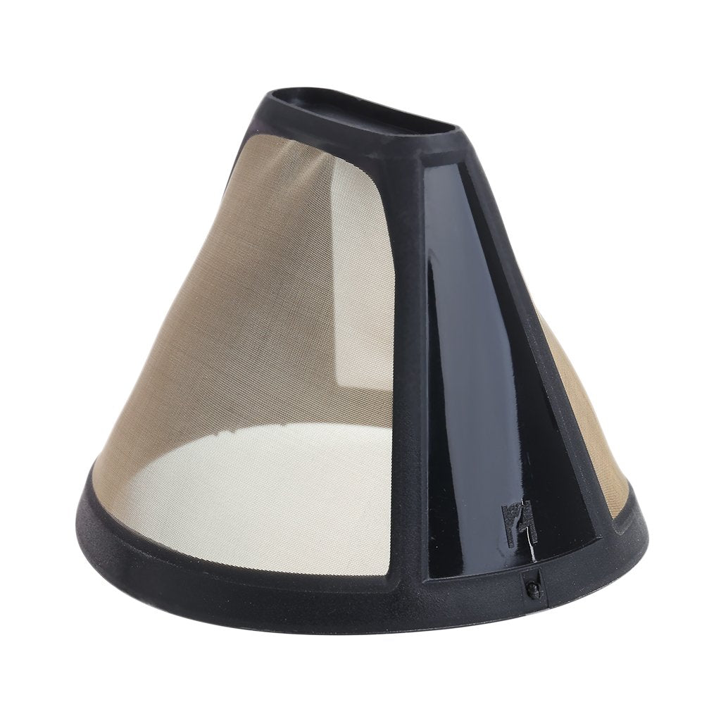Reusable Cone-Style Coffee Filter 10-12 Cup Gold Mesh Y87058