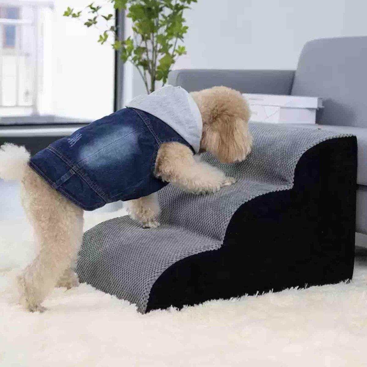 Non-Slip High Density Foam Pet Stairs X525