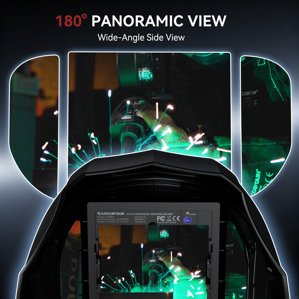 Auto Darkening Welding Helmet T74181