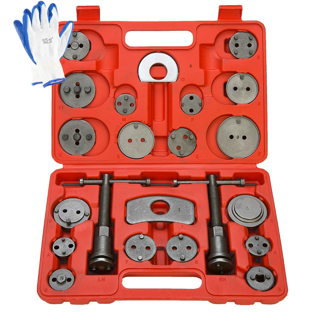 Disc Brake Caliper Compressor Wind Back Tool 24pc Q306