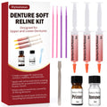 Denture Soft Reline Kit for Upper and Lower Dentures D4227