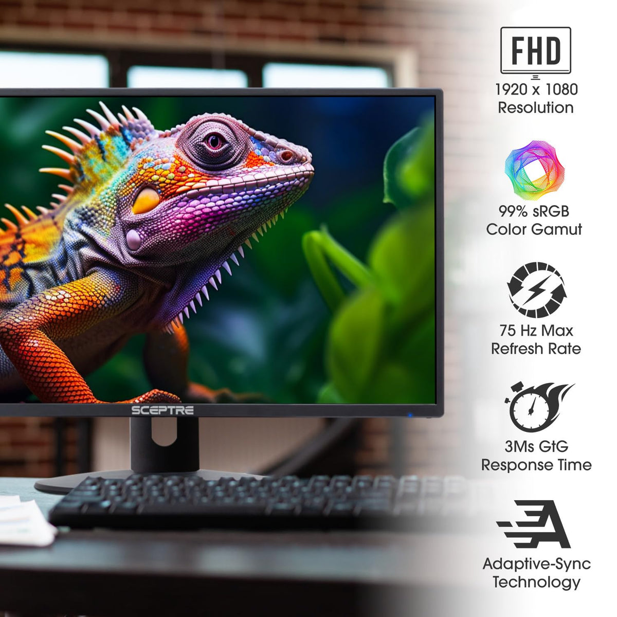 24-inch 1080p LED Monitor I230611