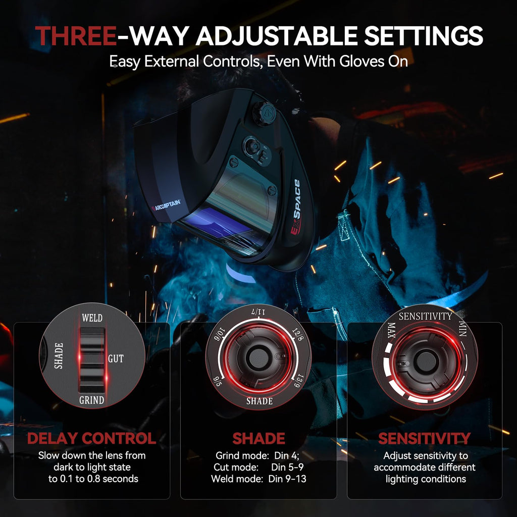 Auto Darkening Welding Helmet T74181
