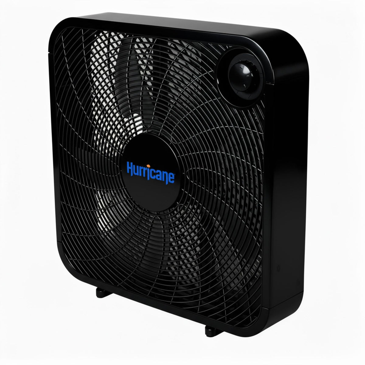 Black 3 Speed 20in Floor Box Fan H719