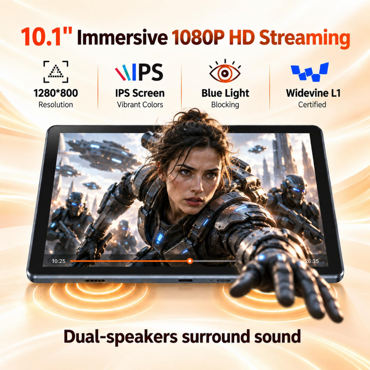 Android Tablet 10 Inch 128GB S9146