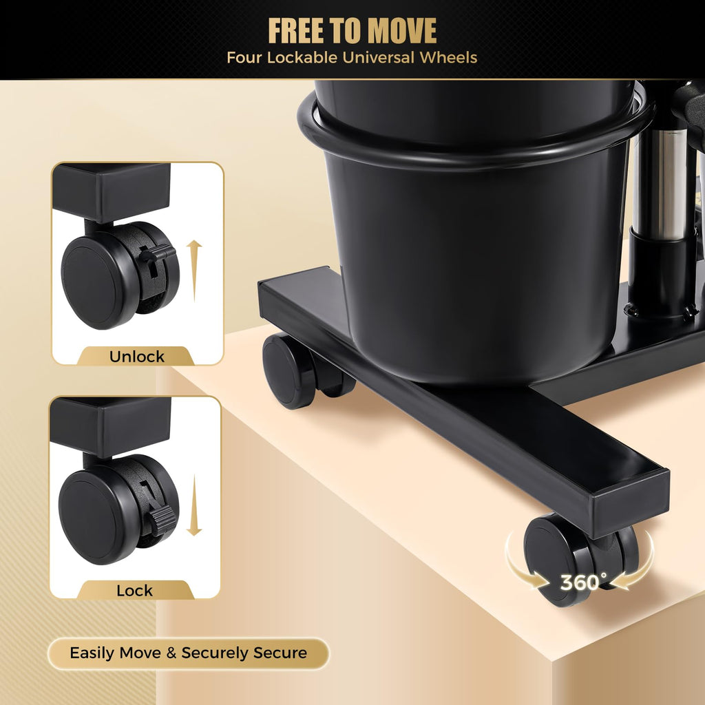 Portable Shampoo Basin with 2 Water Buckets & Electric Pump L414084