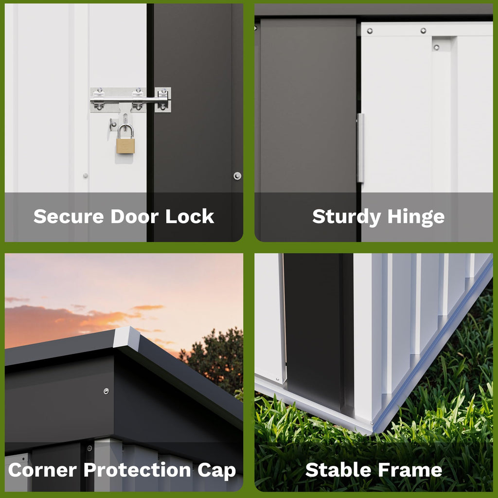 5x3 FT Outdoor Storage Shed J21585