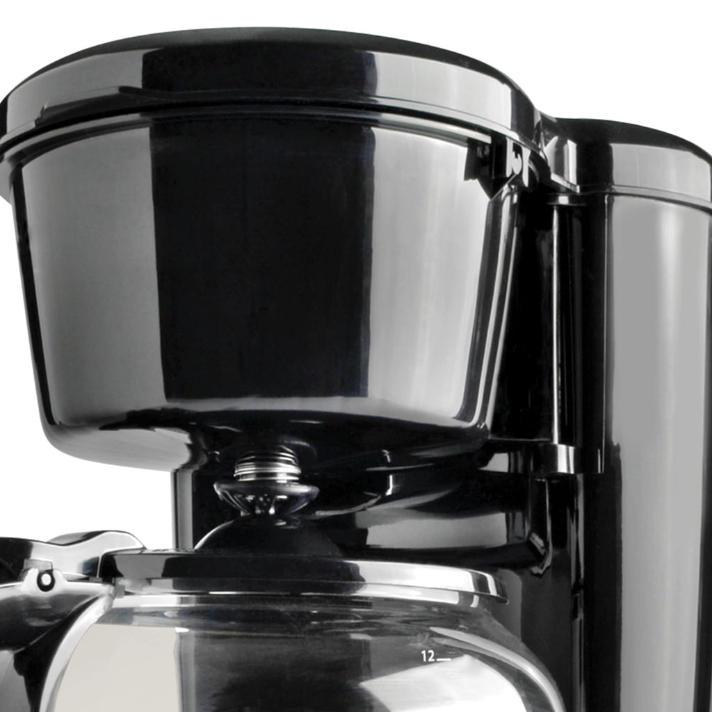12-Cup Stainless-Steel Coffee Maker with Glass Carafe V283557