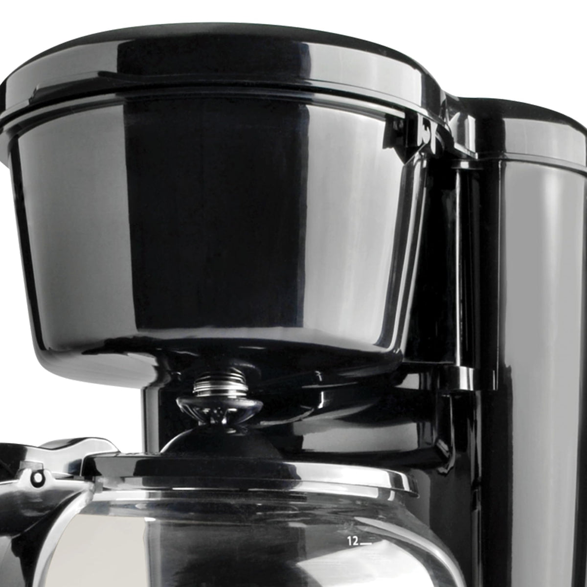 12-Cup Stainless-Steel Coffee Maker with Glass Carafe V283557