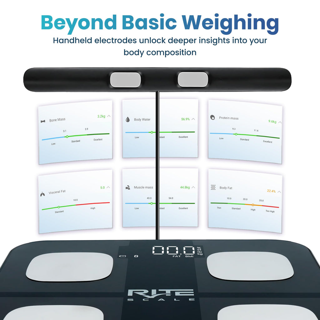 8-Electrode Digital Body Weight Scale with Bluetooth C701