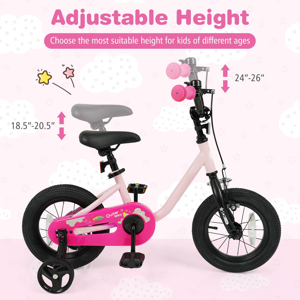 12 14 16 Inch Kids Bike with Training Wheels L79574