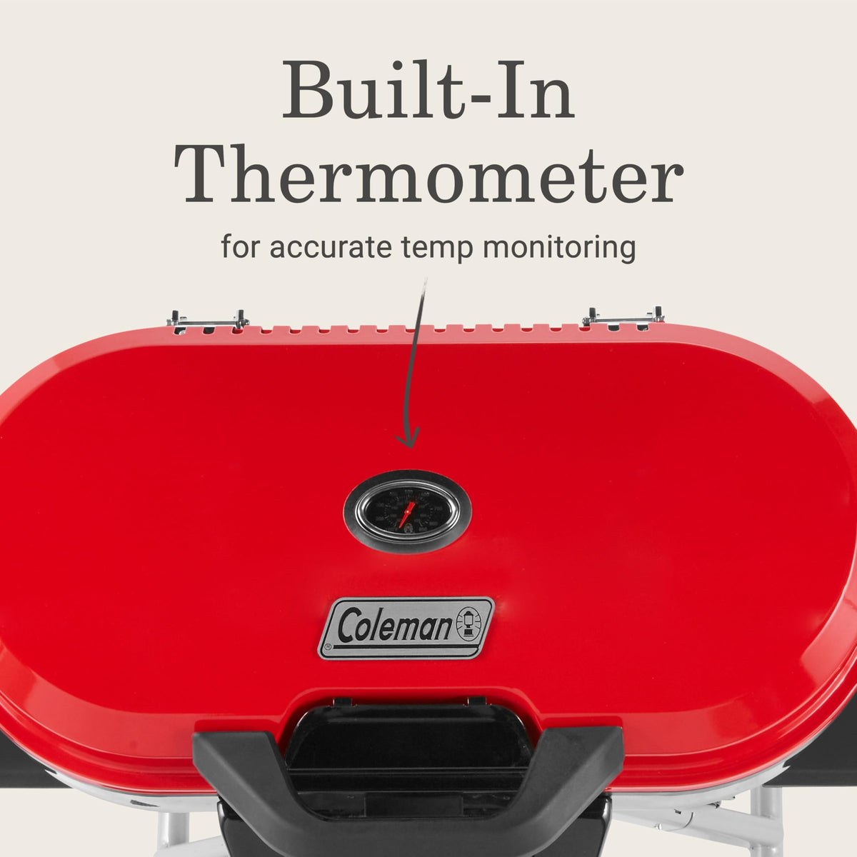 Portable Propane Grill, 3 Burners, Red S350885