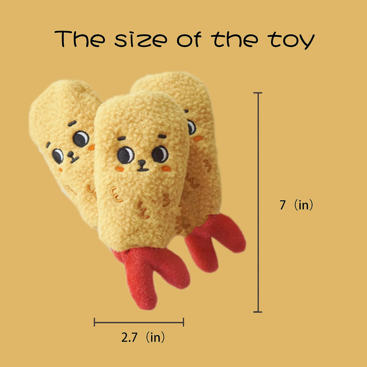 Plush Dog Chew Toy G7441