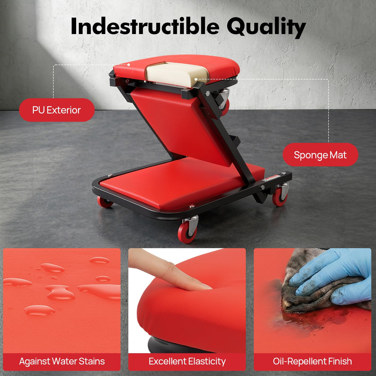 Heavy Duty 2 in 1 Z Creeper Seat D288873